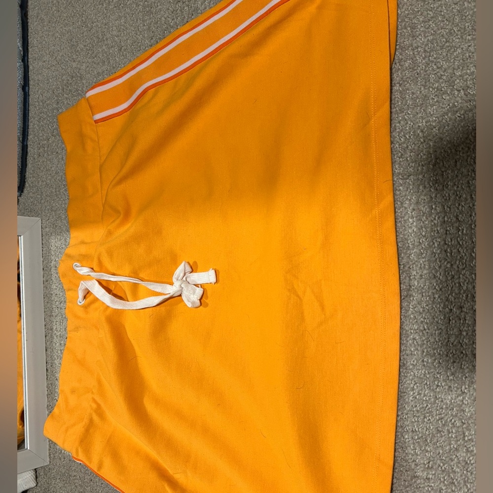 Wild Fable Orange Skirt with White Stripes